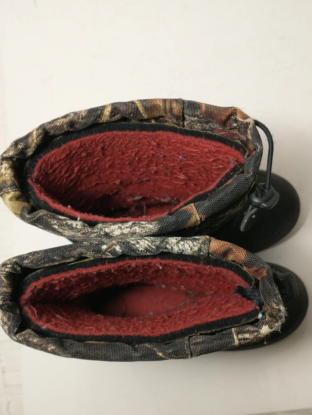 Kamik Winter Snow Boots, Size 1, Camouflage /Black, Removable Felt Liners
